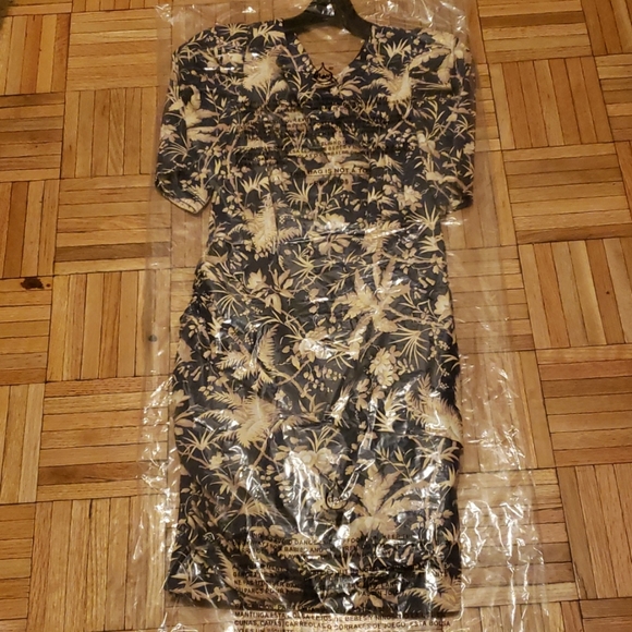 New! Rebecca Taylor Talita Trellis Jersey Dress - Picture 3 of 6